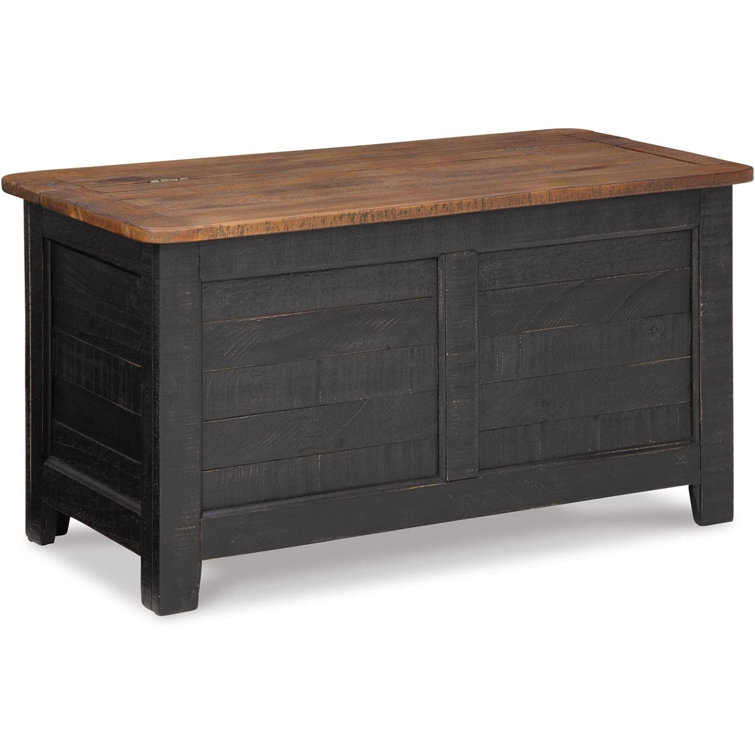 Signature Design by Ashley Solid Wood Blanket Chest Wayfair